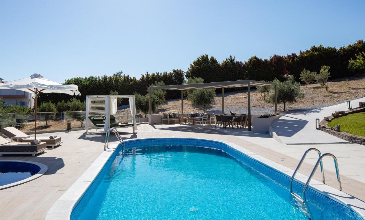 Villa Natura - With Private Heated Pool Tria Monastiria Eksteriør billede